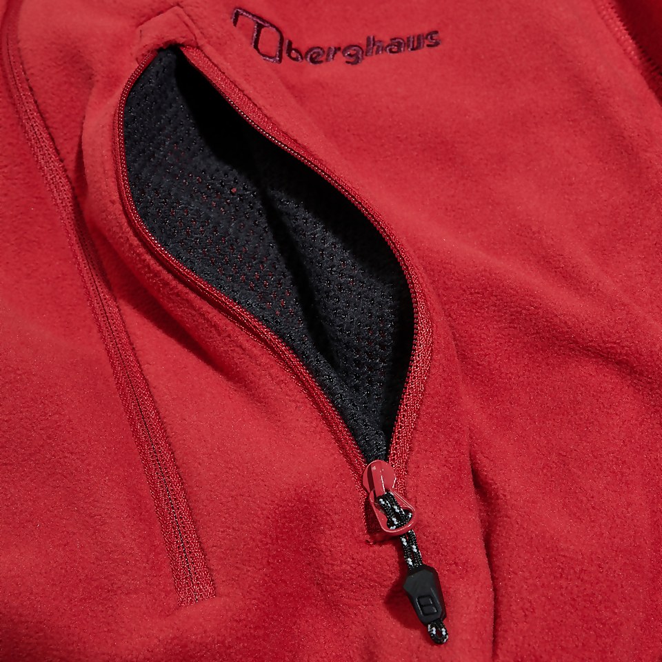 Men's Prism Micro Half Zip Polartec® Fleece - Red