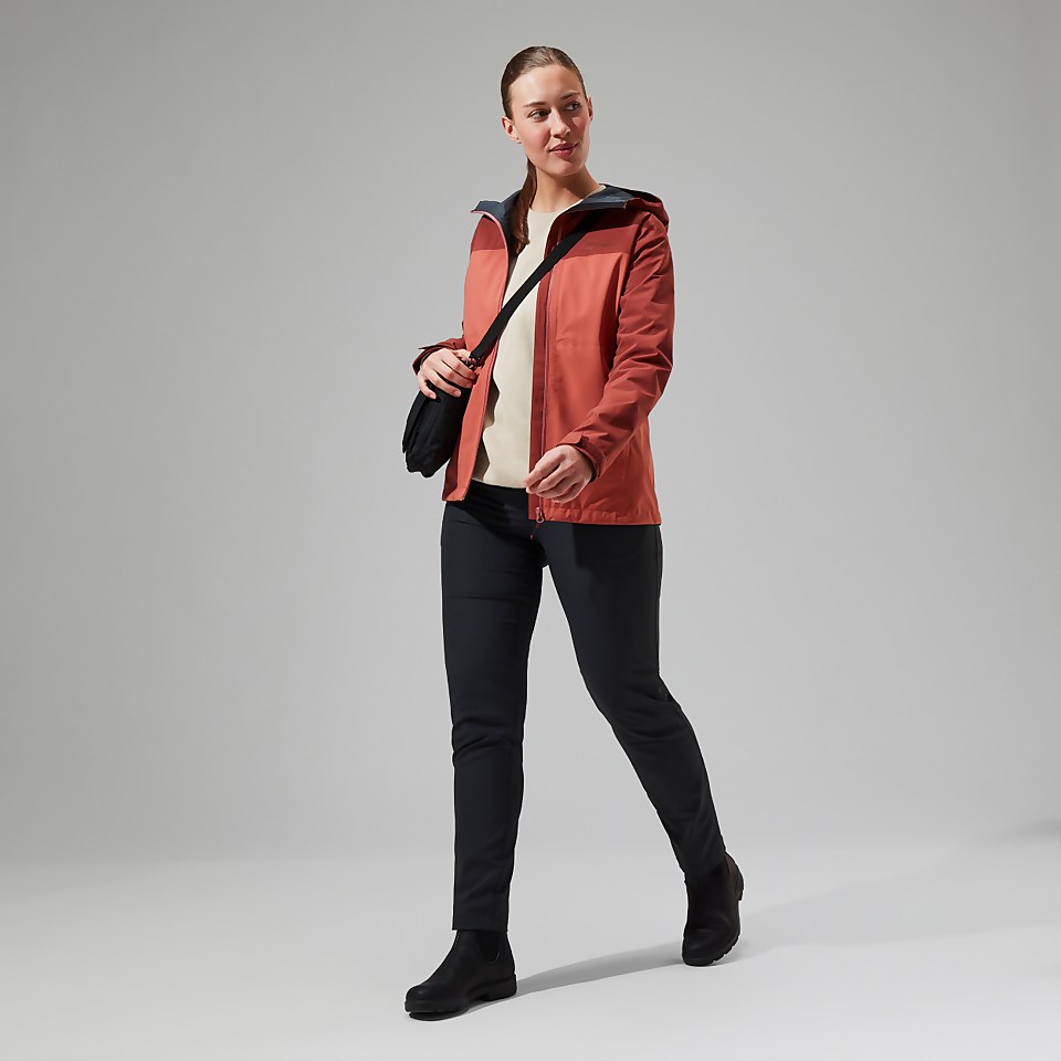 Women's Arnaby Hooded Waterproof Jacket - Red