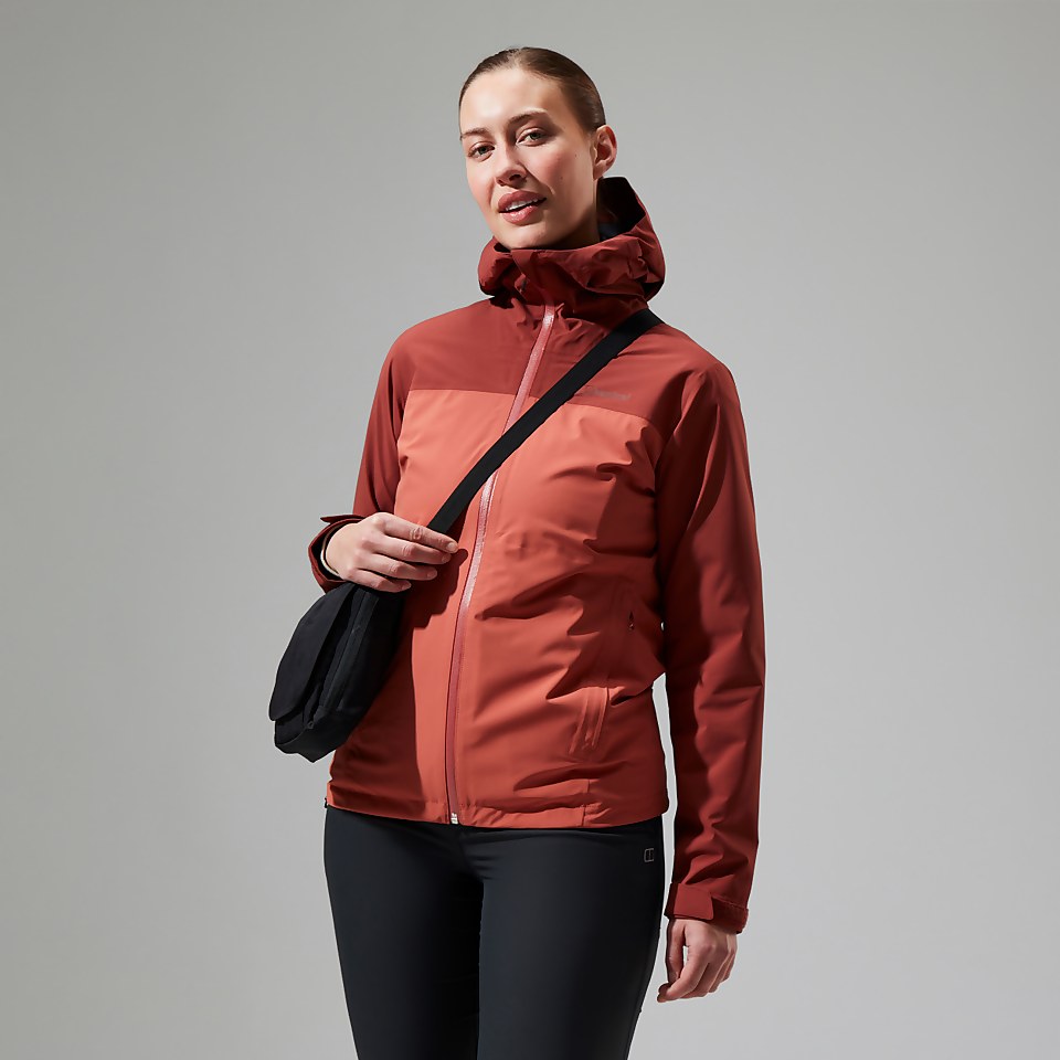 Women's Arnaby Hooded Waterproof Jacket - Red