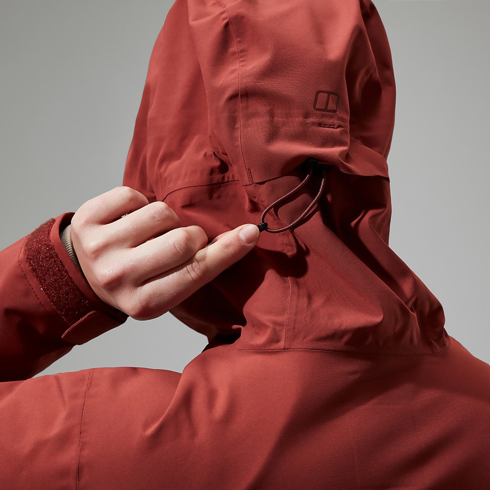 Women's Arnaby Hooded Waterproof Jacket - Red