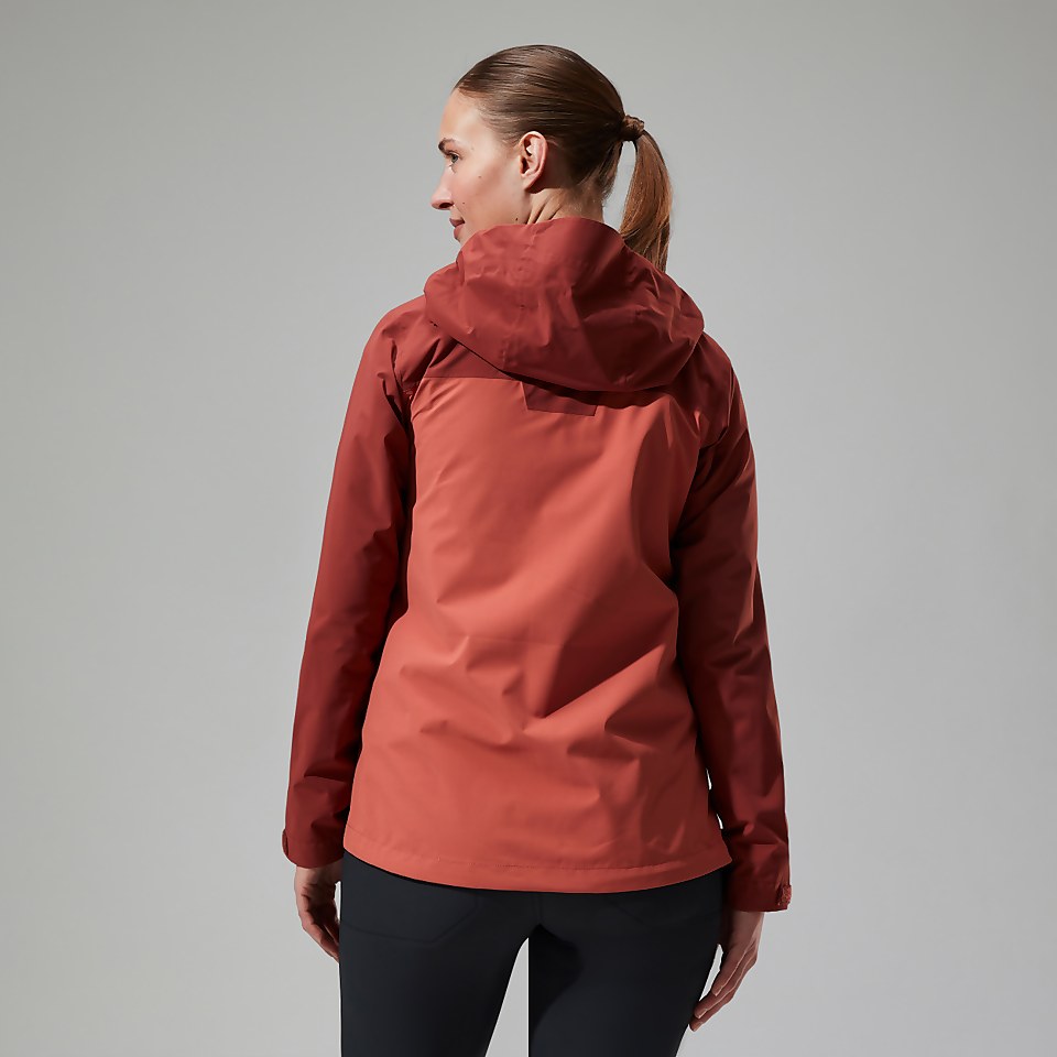 Women's Arnaby Hooded Waterproof Jacket - Red