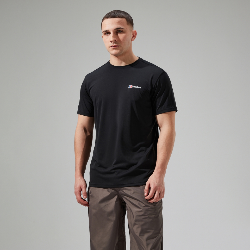 Wayside Funktions-T-Shirt für Herren Schwarz
