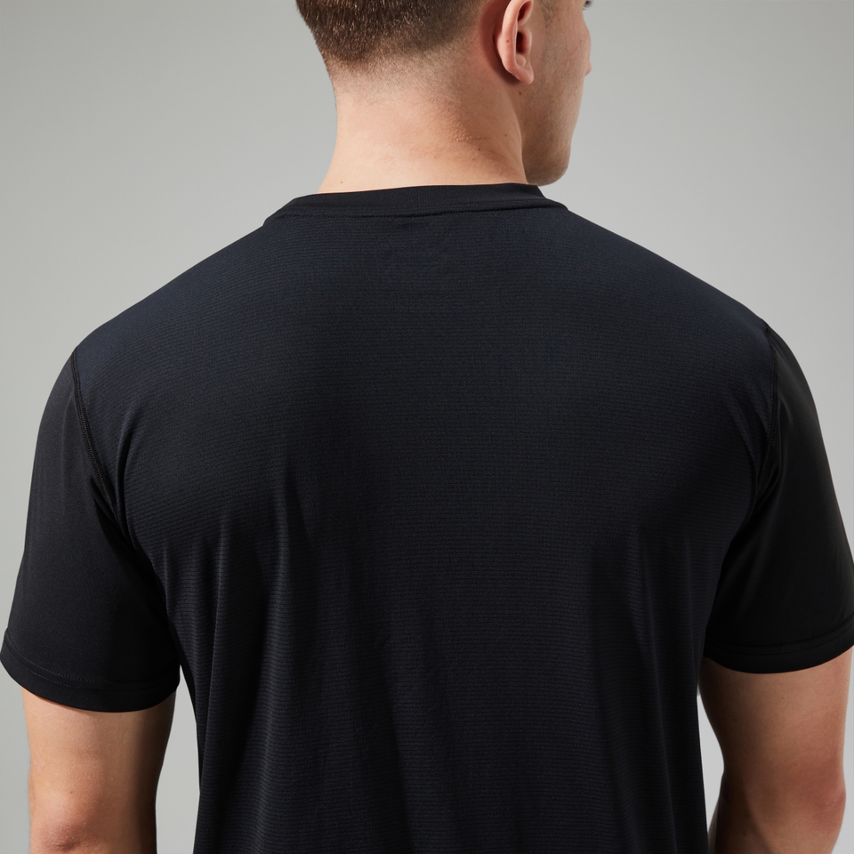 Wayside Funktions-T-Shirt für Herren Schwarz