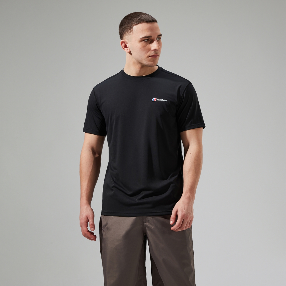 Wayside Funktions-T-Shirt für Herren Schwarz