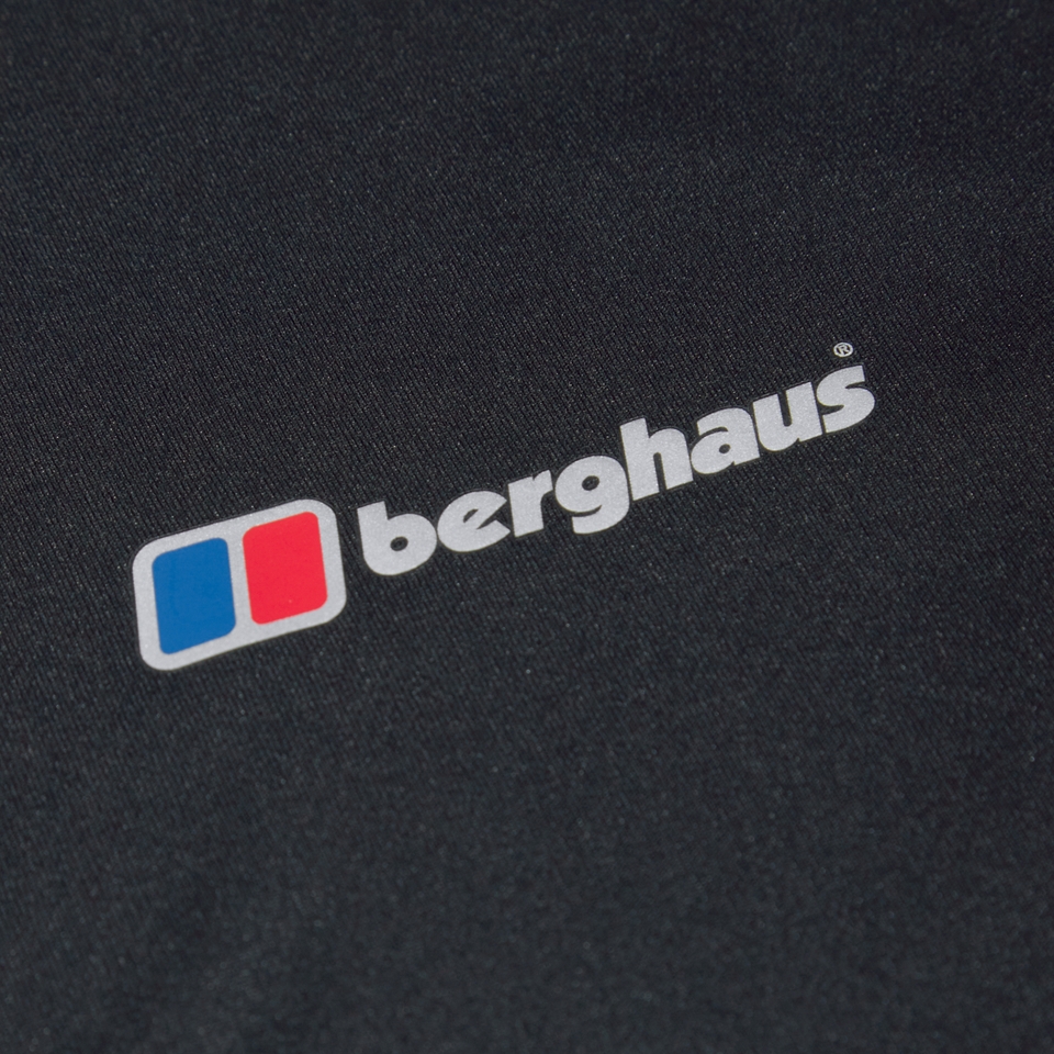 Wayside Funktions-T-Shirt für Herren Schwarz