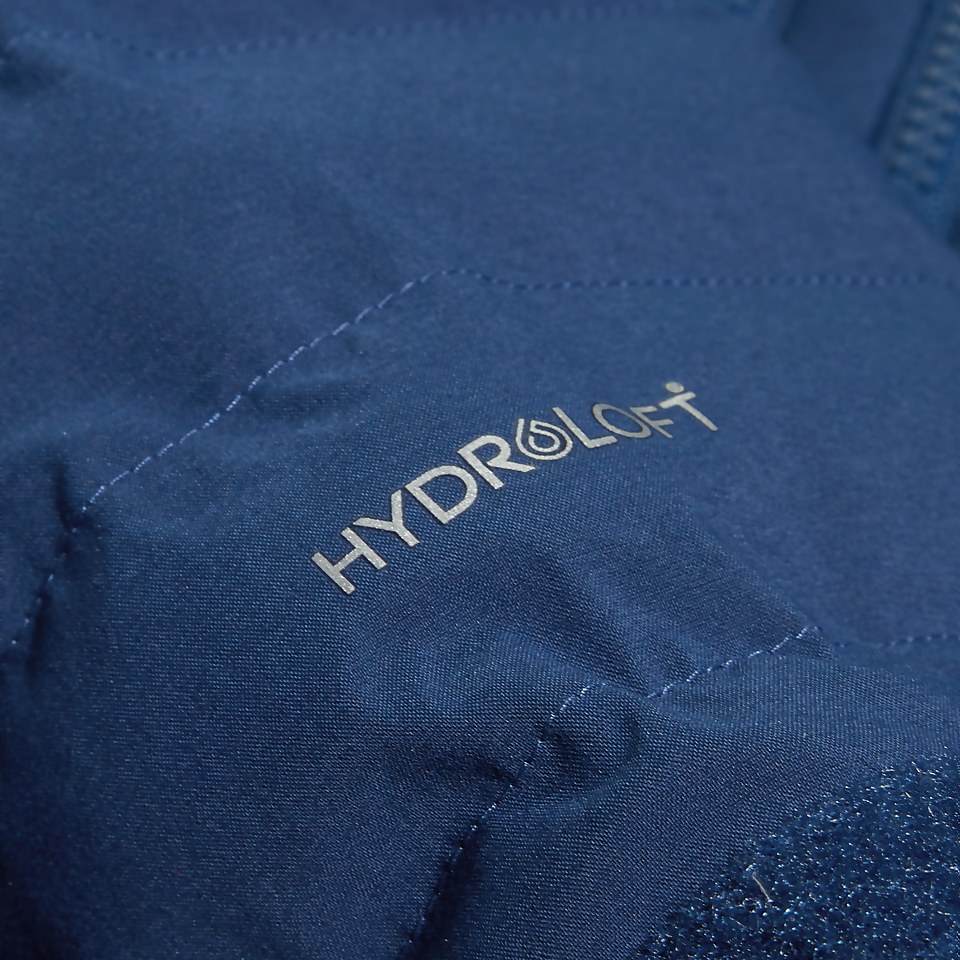 Men's Theran Hybrid Hooded Insulated Jacket - Dark Blue