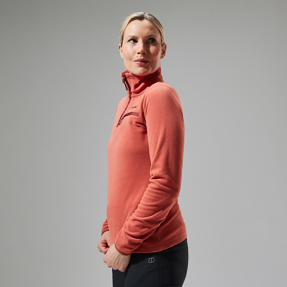 Women's Prism 2.0 Micro Half Zip Polartec® Fleece - Red