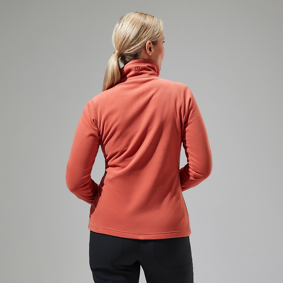 Prism 2.0 Micro Half Zip Fleece für Damen - Rot