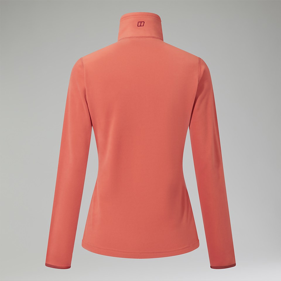 Prism 2.0 Micro Half Zip Fleece für Damen - Rot