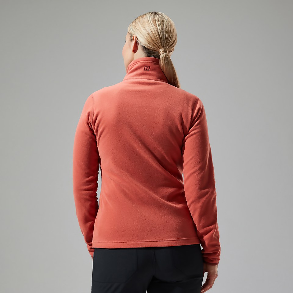 Prism 2.0 Micro Half Zip Fleece für Damen - Rot