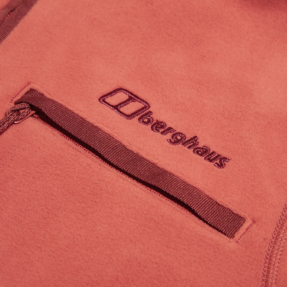 Prism 2.0 Micro Half Zip Fleece für Damen - Rot