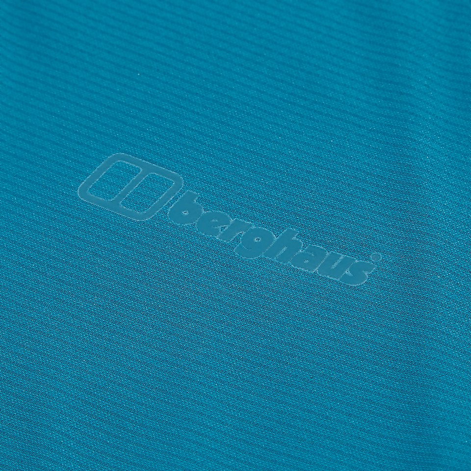Women's 24/7 Half Zip Long Sleeve Tech Tee - Turquoise