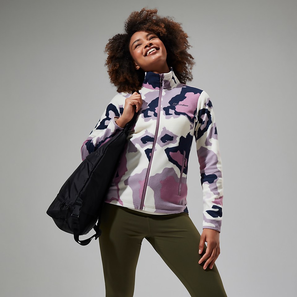 Women's Navala Fleece - Natural/Purple