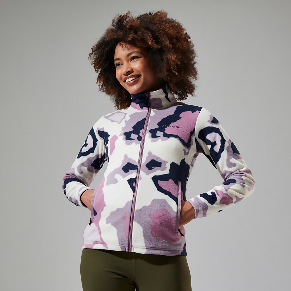 Women's Navala Fleece - Natural/Purple