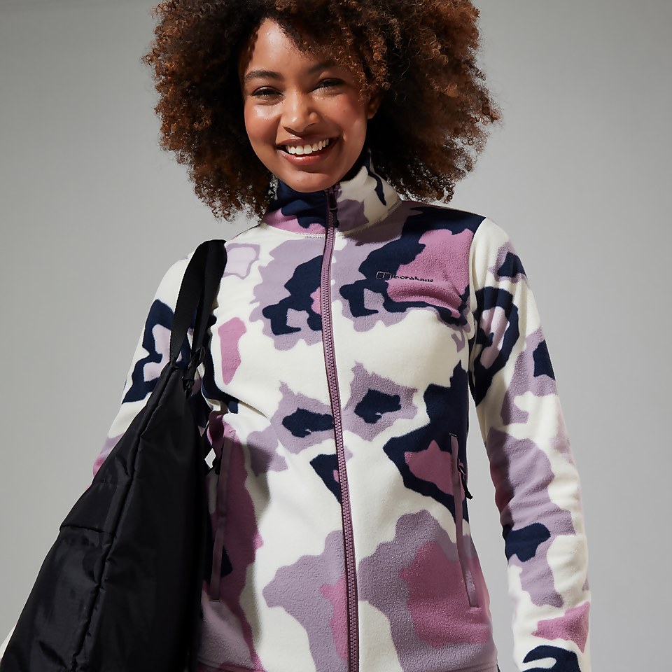 Women's Navala Fleece - Natural/Purple