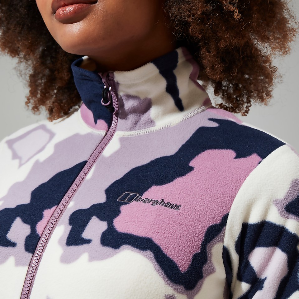 Women's Navala Fleece - Natural/Purple