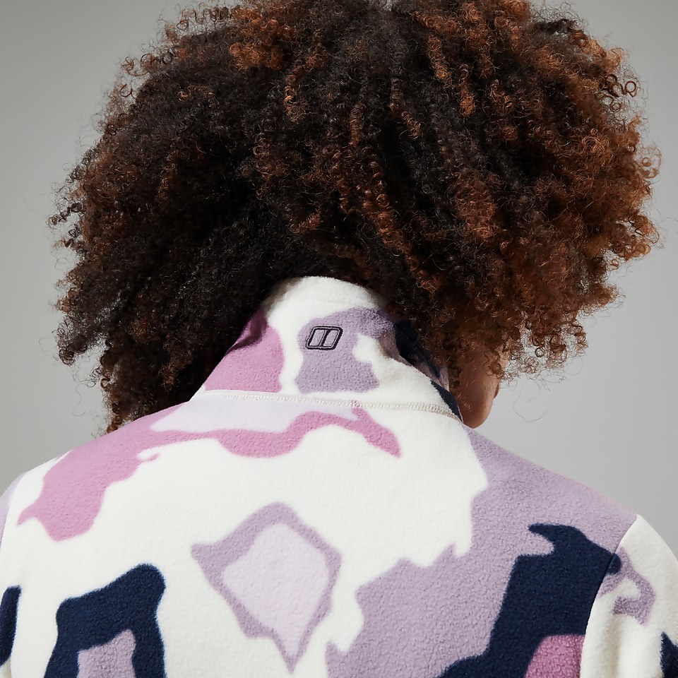 Women's Navala Fleece - Natural/Purple