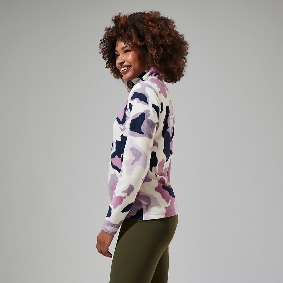 Women's Navala Fleece - Natural/Purple
