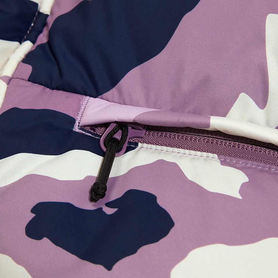 Combust Reflect Lange Jacke für Damen - Naturfarben/Lila