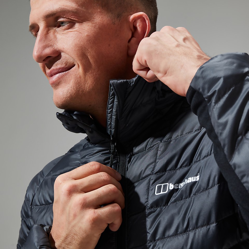 Tephra Stretch Reflect 2.0 Hoodie für Herren - Grau/Schwarz