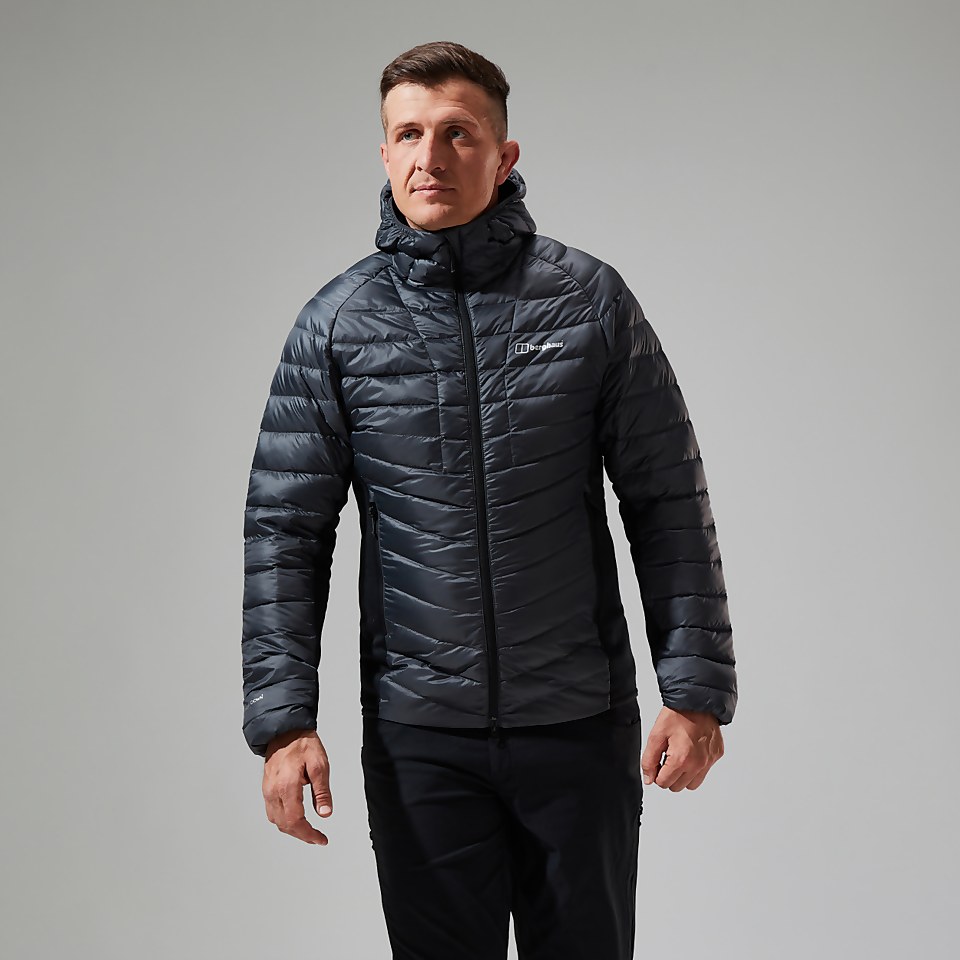 Tephra Stretch Reflect 2.0 Hoodie für Herren - Grau/Schwarz