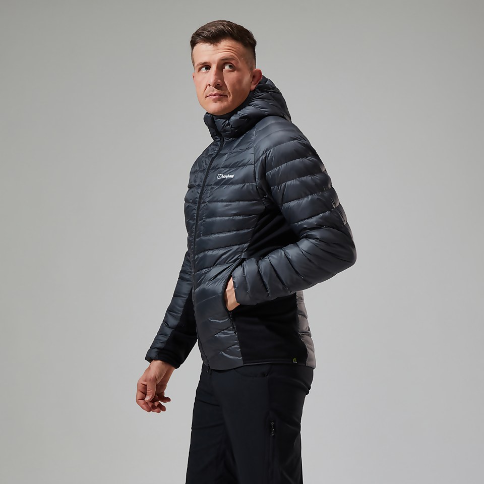Tephra Stretch Reflect 2.0 Hoodie für Herren - Grau/Schwarz