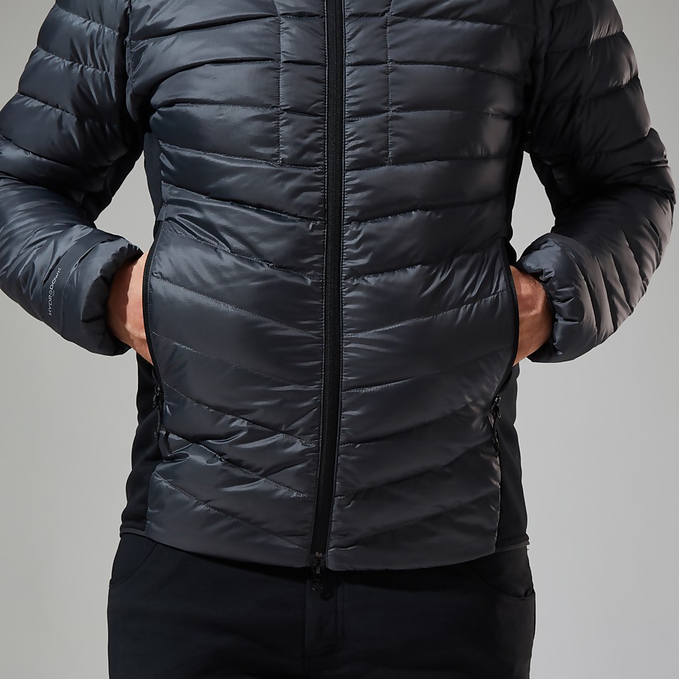 Tephra Stretch Reflect 2.0 Hoodie für Herren - Grau/Schwarz