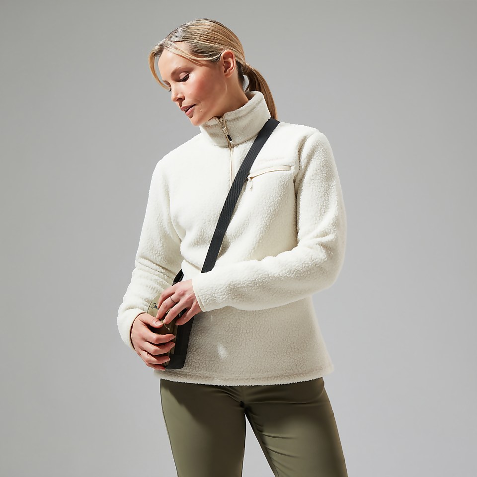 Darria Half Zip Fleece für Damen - Naturfarben