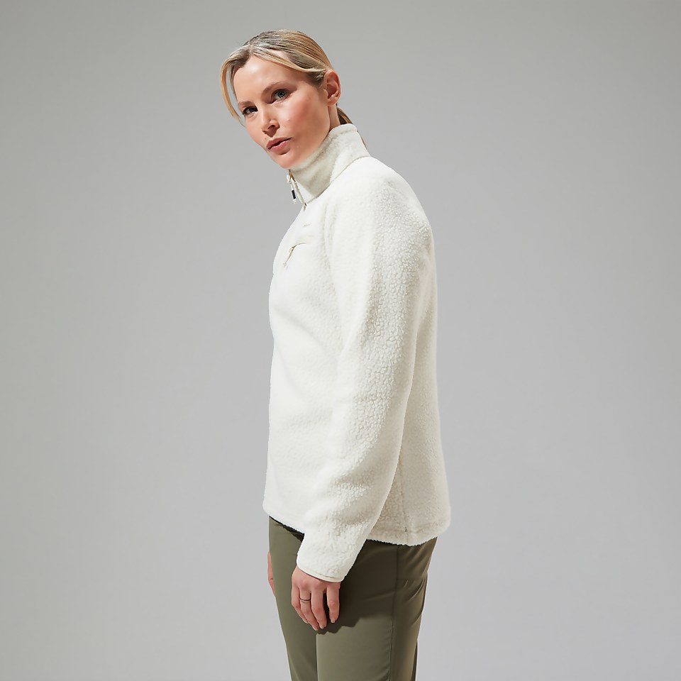 Darria Half Zip Fleece für Damen - Naturfarben