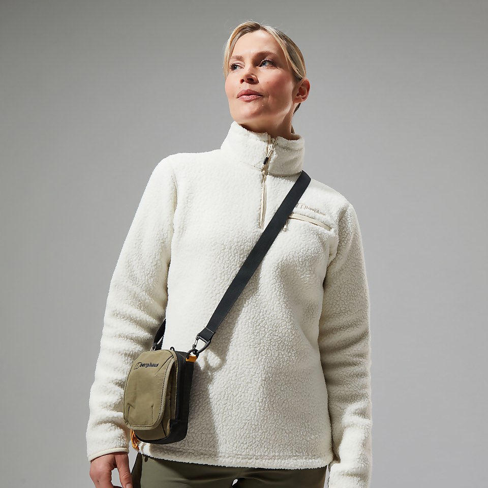 Darria Half Zip Fleece für Damen - Naturfarben