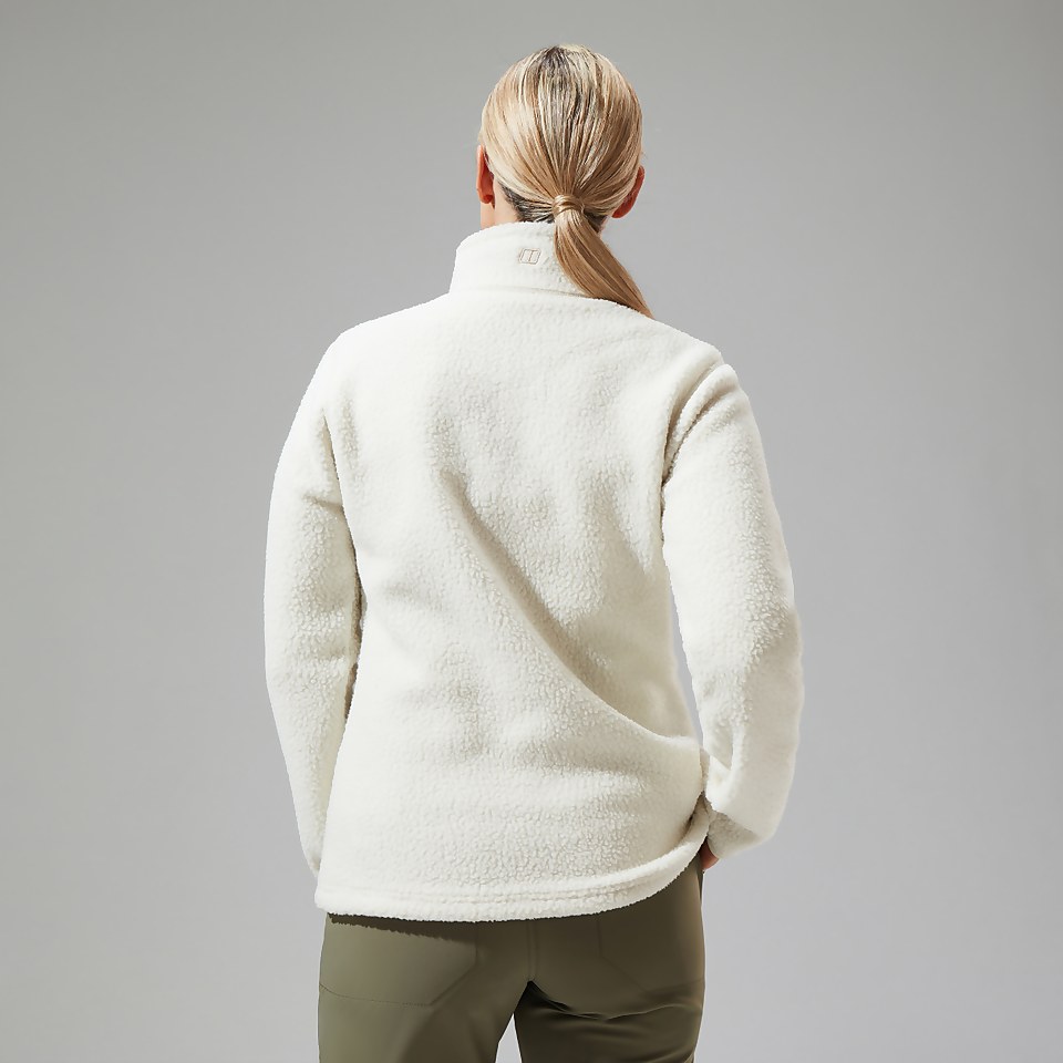Darria Half Zip Fleece für Damen - Naturfarben