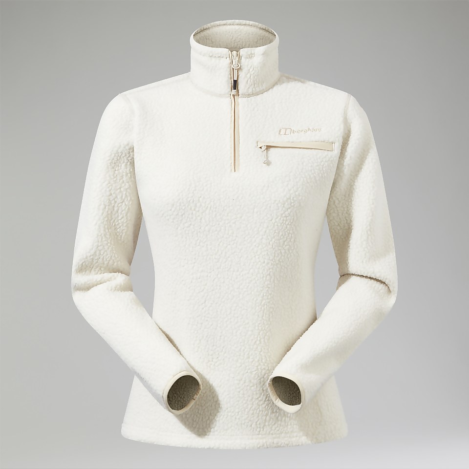 Darria Half Zip Fleece für Damen - Naturfarben