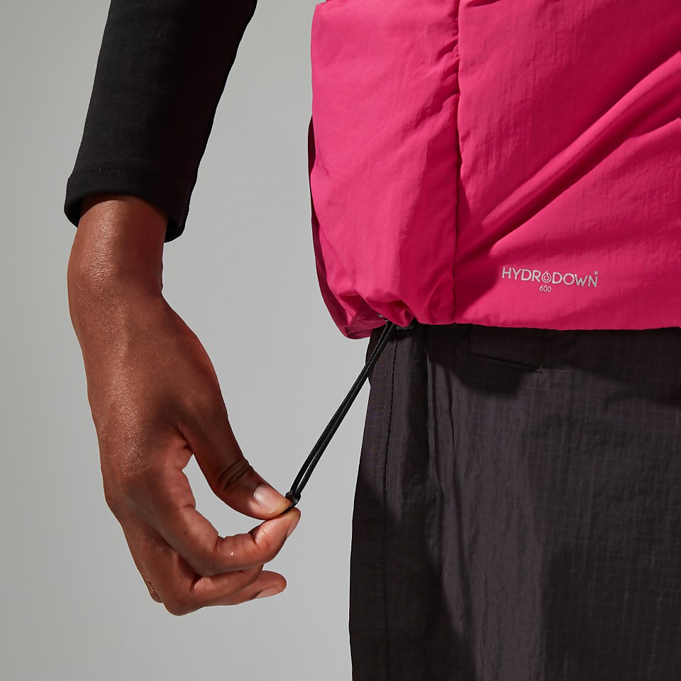 Unisex Sabber Down Insulated Gilet - Pink