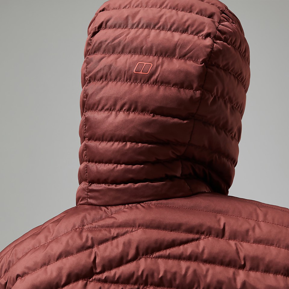 Women's Nula Micro Synthetic Insulated Long Jacket - Brown