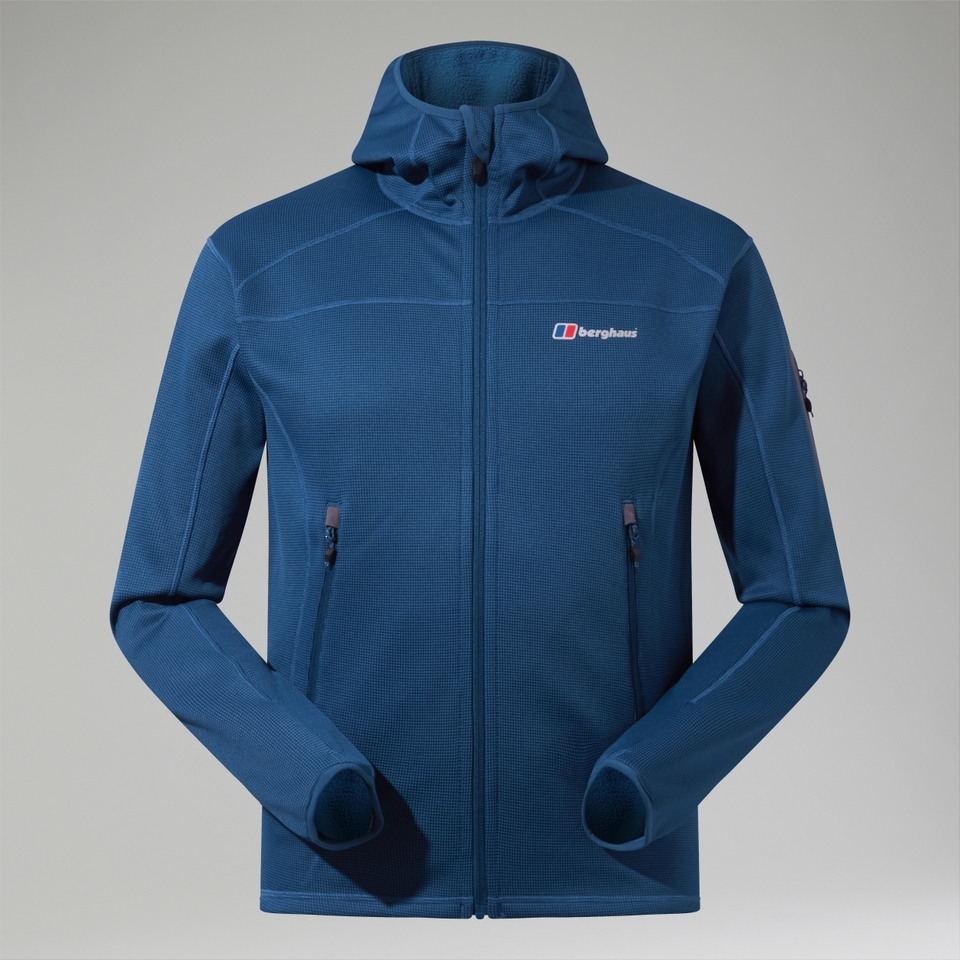 Pravitale Mtn 2.0 Kapuzen-Fleecejacke für Herren Blau