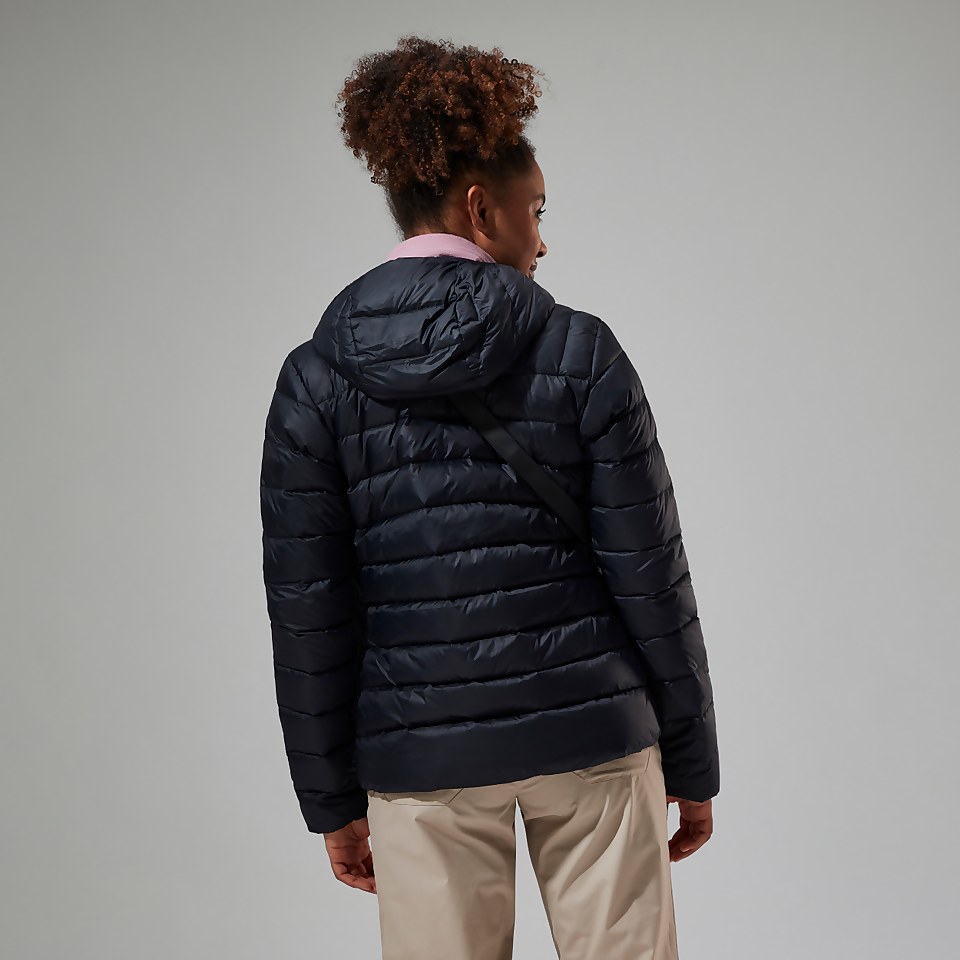 Women's Silksworth Hooded Down Insulated Jacket Black