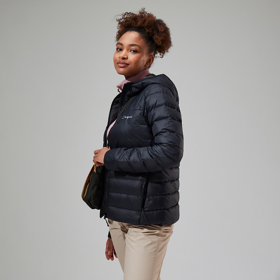 Women's Silksworth Hooded Down Insulated Jacket Black