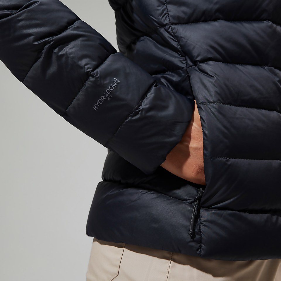 Women's Silksworth Hooded Down Insulated Jacket Black