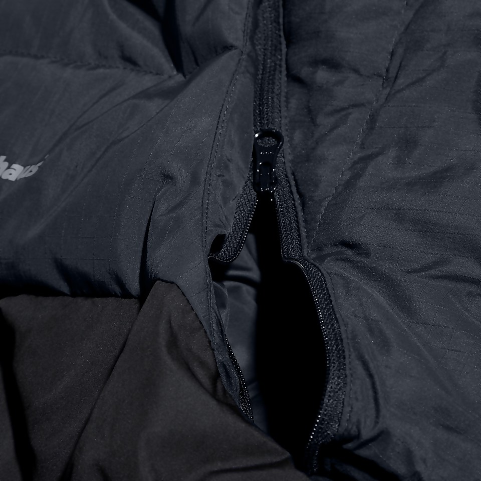 Embo 4in1 Long Daunenjacke für Damen - Schwarz