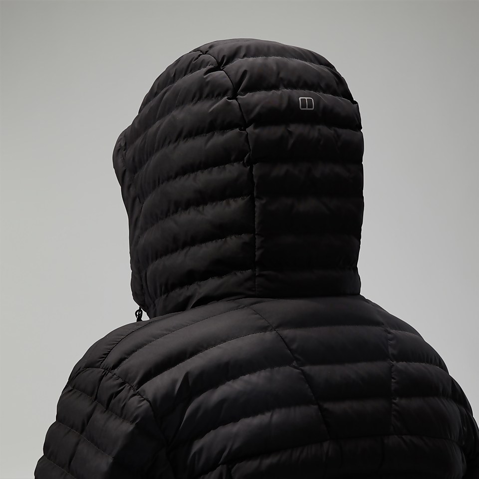 Nula Maternity 2in1 Kapuzenjacke für Damen - Schwarz