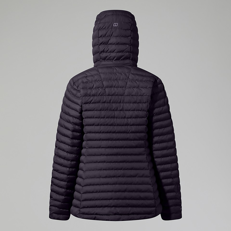 Nula Maternity 2in1 Kapuzenjacke für Damen - Schwarz
