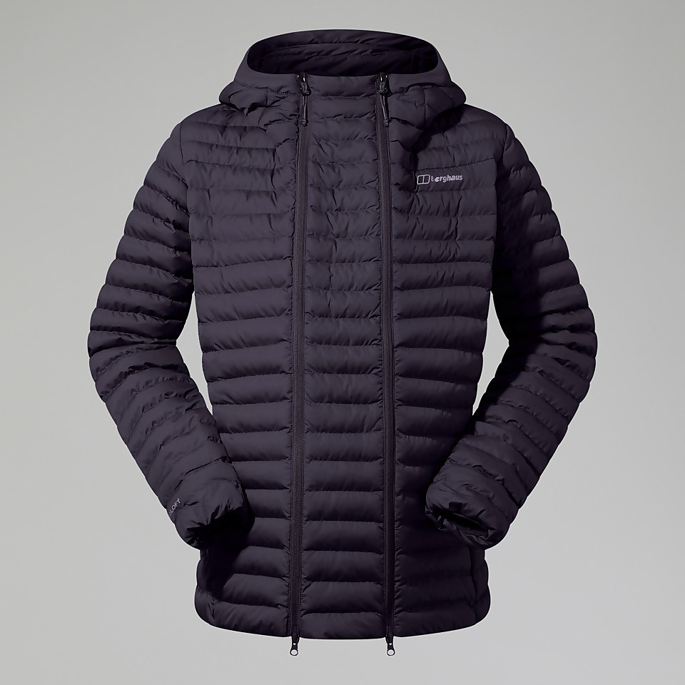 Nula Maternity 2in1 Kapuzenjacke für Damen - Schwarz