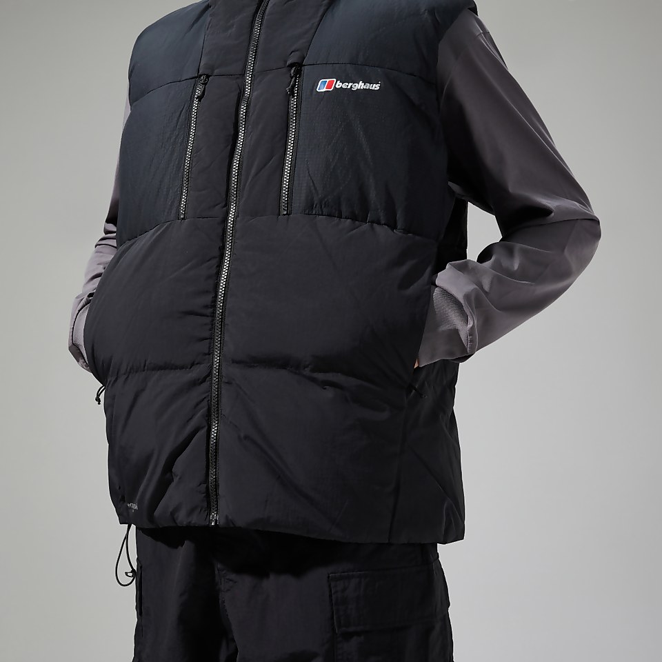 Unisex Sabber Down Insulated Gilet - Black