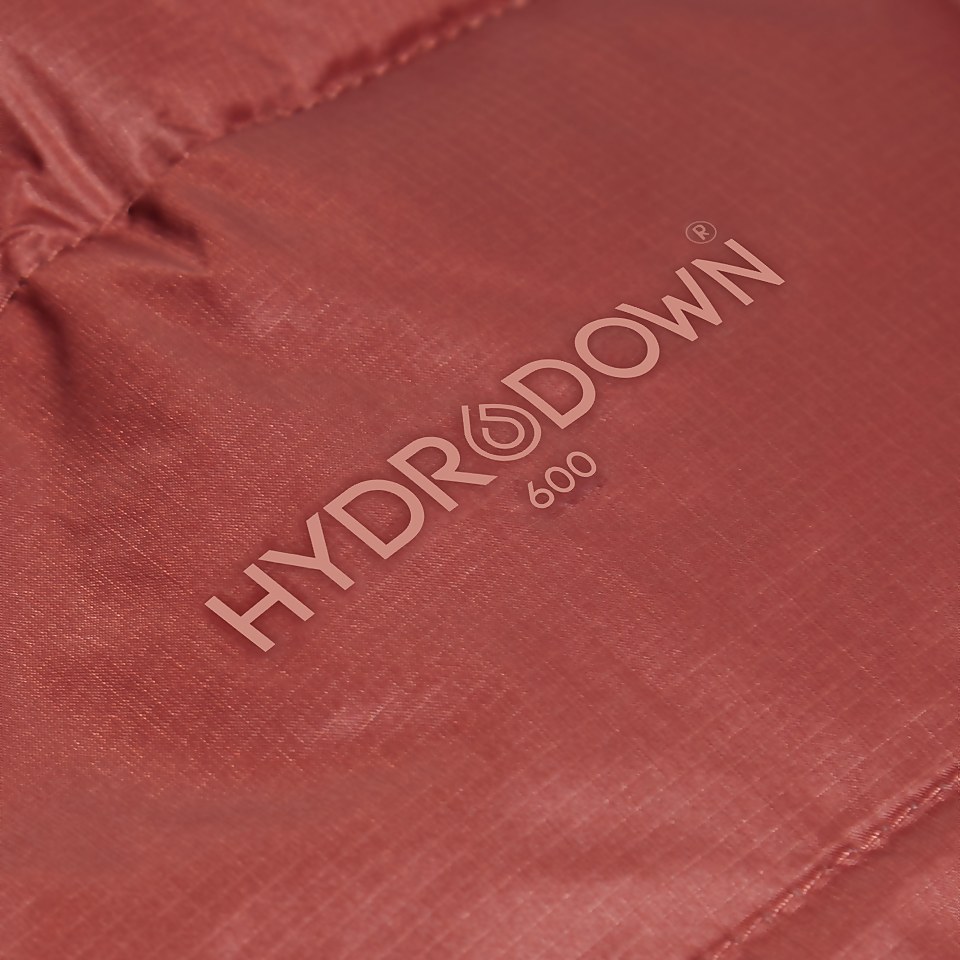 Silksworth Daunenjacke mit Kapuze für Damen - Rot