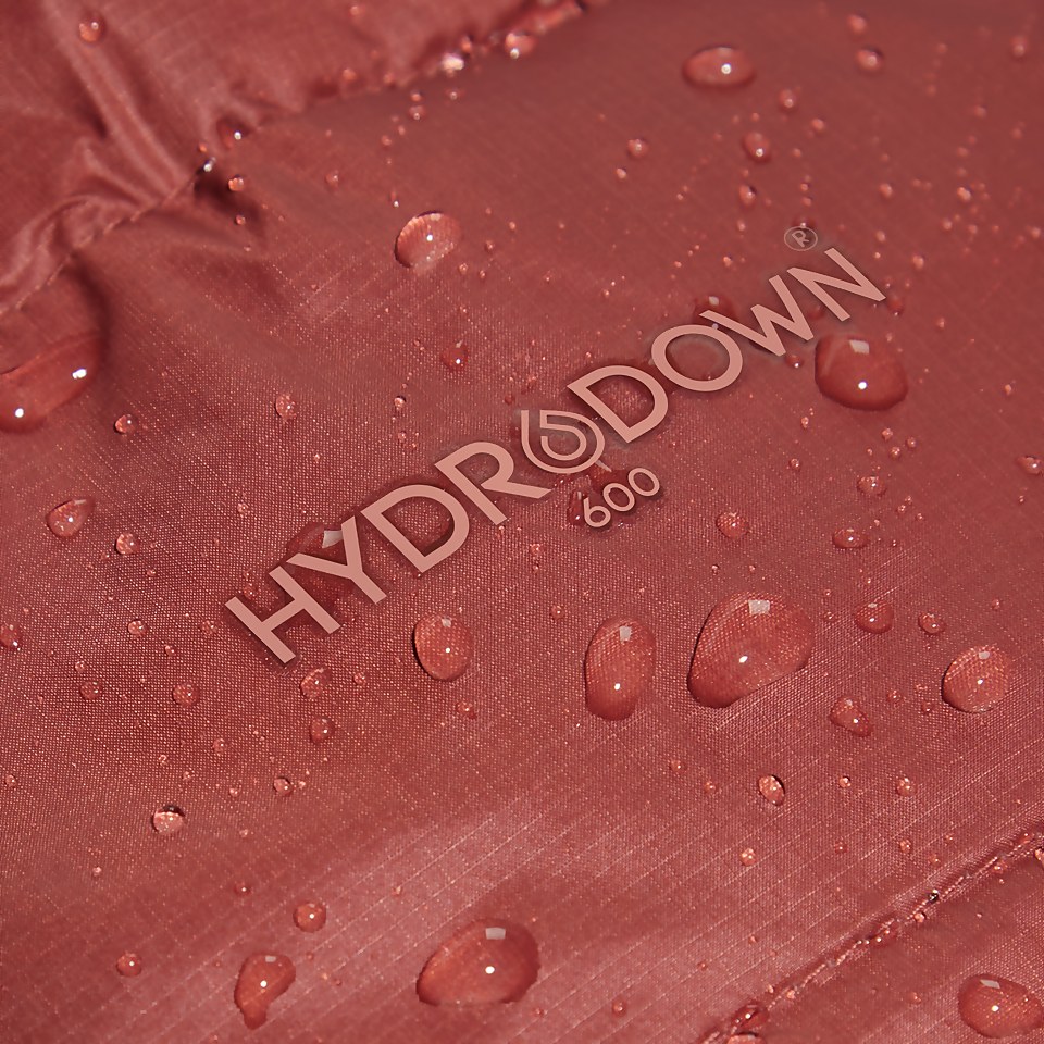 Silksworth Daunenjacke mit Kapuze für Damen - Rot