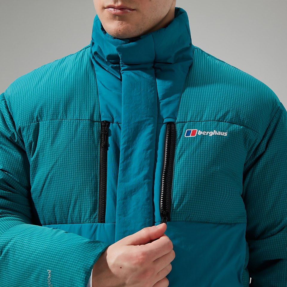 Men's Sabber Down Insulated Jacket - Turquoise