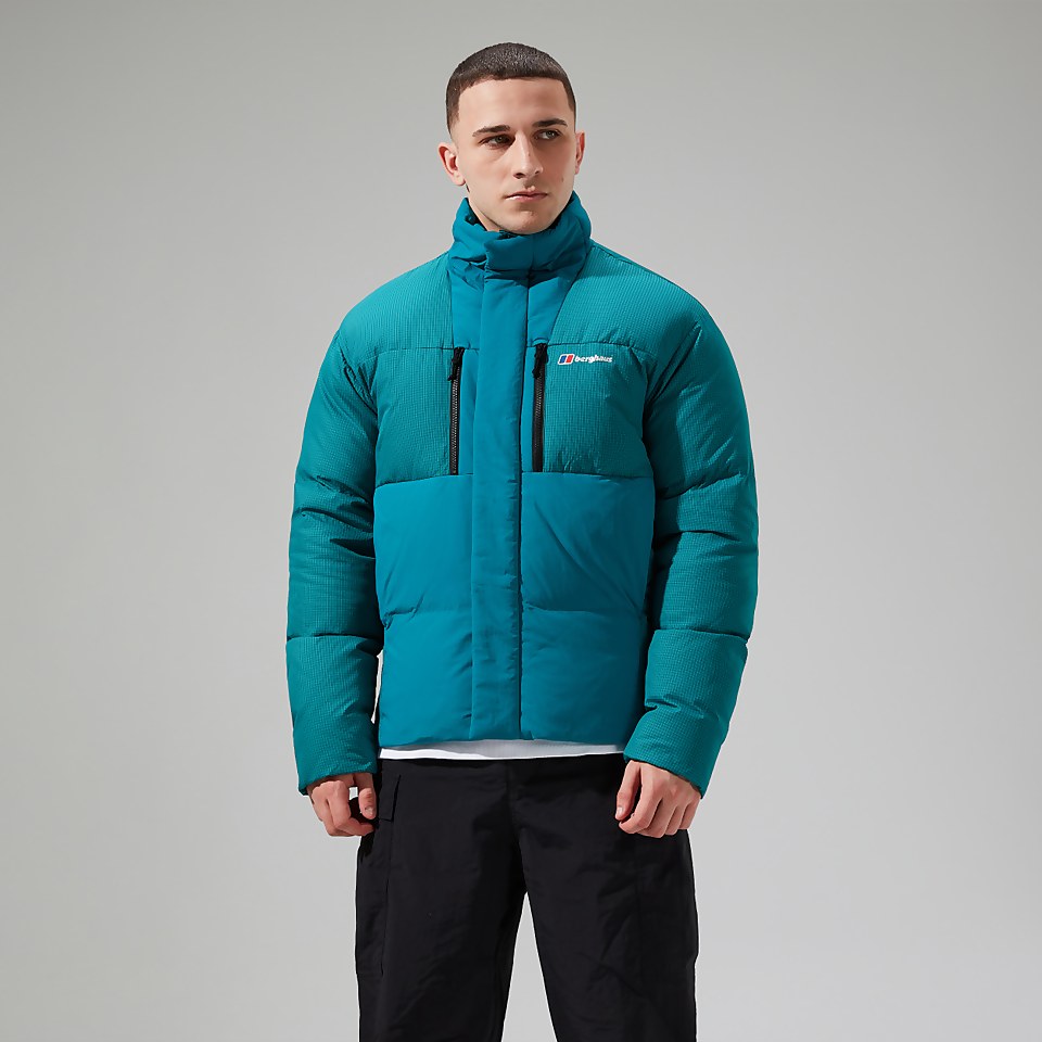 Men's Sabber Down Insulated Jacket - Turquoise