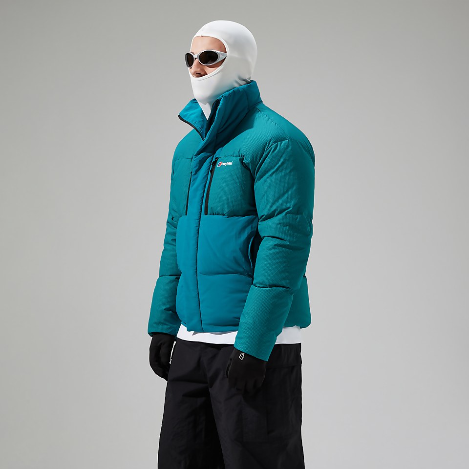 Men's Sabber Down Insulated Jacket - Turquoise