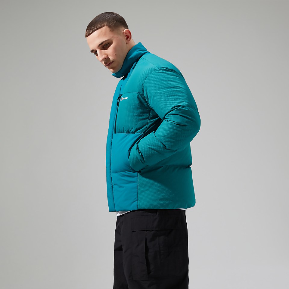 Men's Sabber Down Insulated Jacket - Turquoise