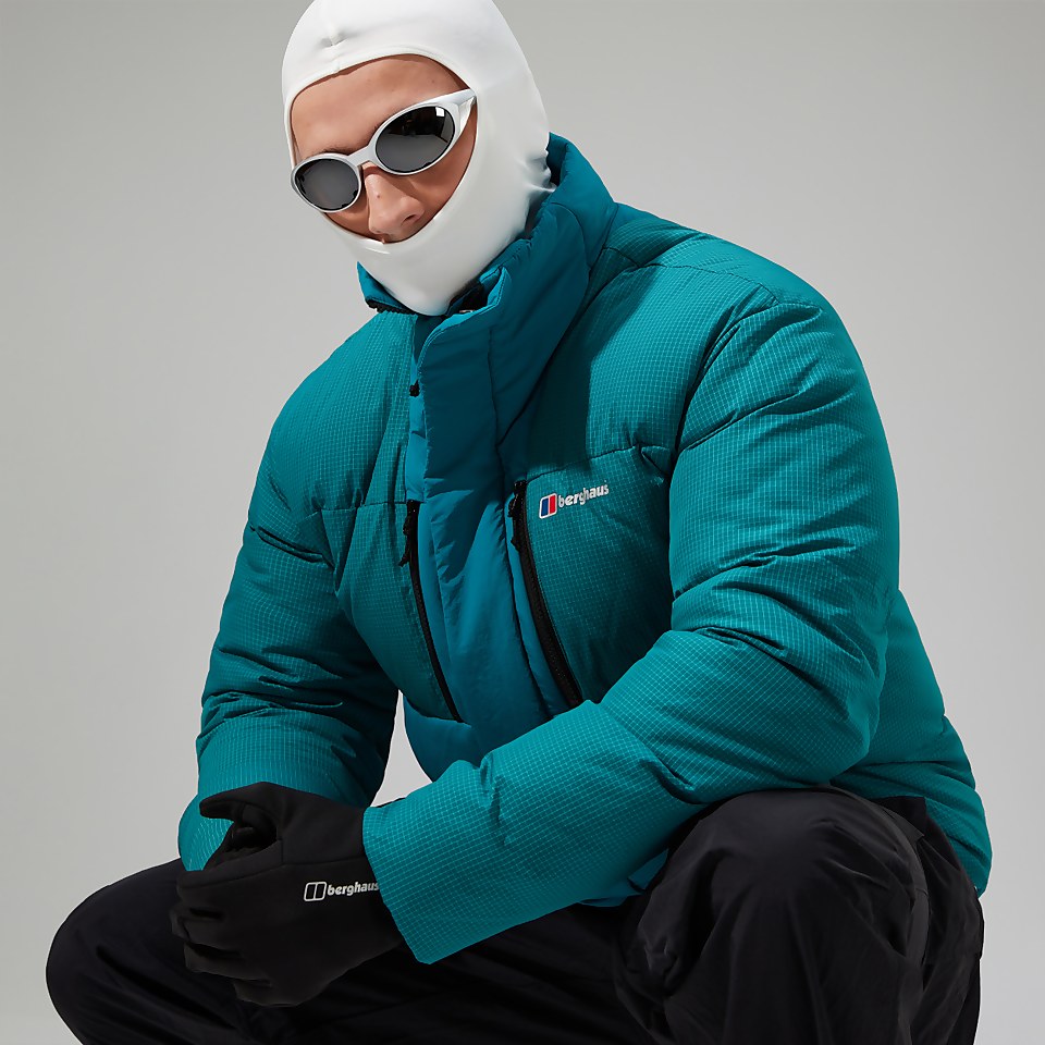 Men's Sabber Down Insulated Jacket - Turquoise